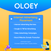 OLOEY Internet Advertising Services,Suitable for Google Ads campaigns, video ad design and placement, and custom advertising