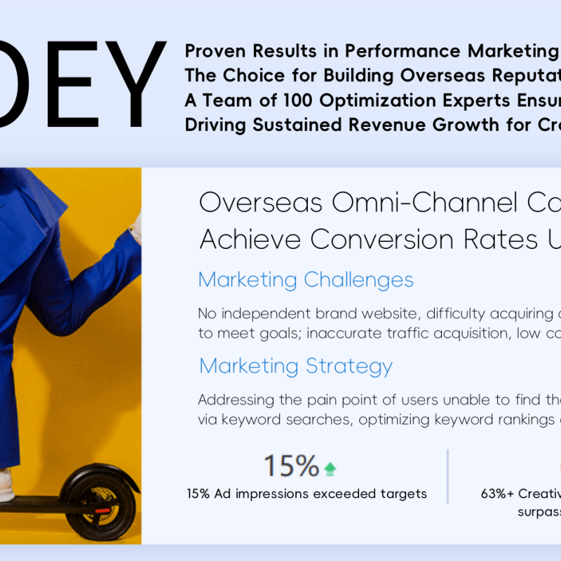 OLOEY Advertising Strategy, Customized Product/Brand Advertising Planning, Brand Marketing Strategy Development, Advertising Promotion