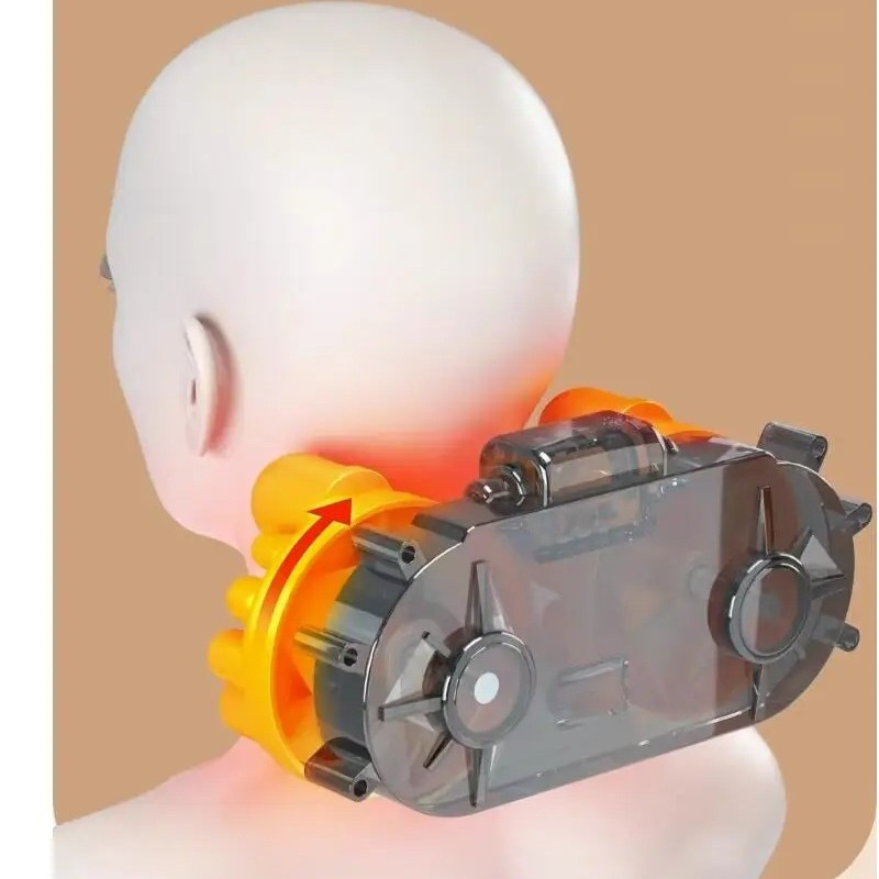 AirBag Massage Cushion Electric Kneading Reclining Chair Home Mattress Massager Cervical Spine Back Waist Whole Body Relief 110V