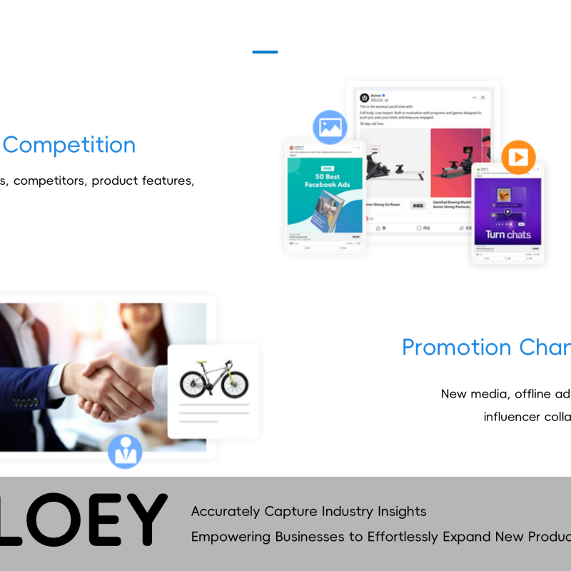 OLOEY Suitable for TikTok traffic generation, advertising campaigns, product social media promotion, and business services