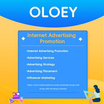 OLOEY Internet Advertising Promotion, Advertising Services, Advertising Planning, Ad Placement, Influencer Marketing 