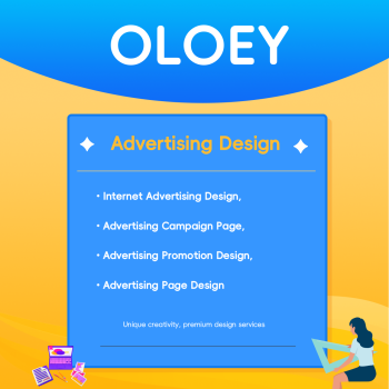 OLOEY Internet Advertising Design, Advertising Planning Pages, Advertising Promotion Design, Advertising Page Design